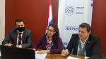 Ministerio de Justicia con activa participación en la RAADH home