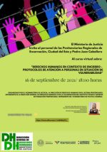 Curso virtual sobre DD. HH. en contexto de encierro para funcionarios de tres penitenciarías